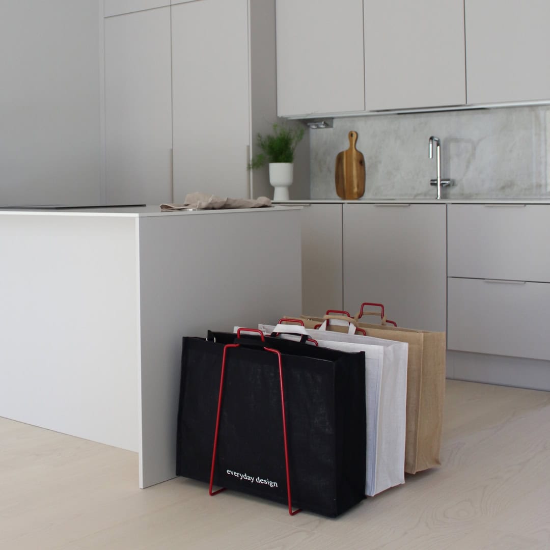 HELSINKI-Sortiersystem mit Extrabreite Jutetasche
