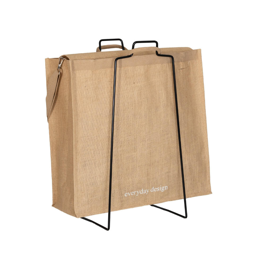 TURKU XL-Halter mit Extrabreite TURKU XL-Jutetasche