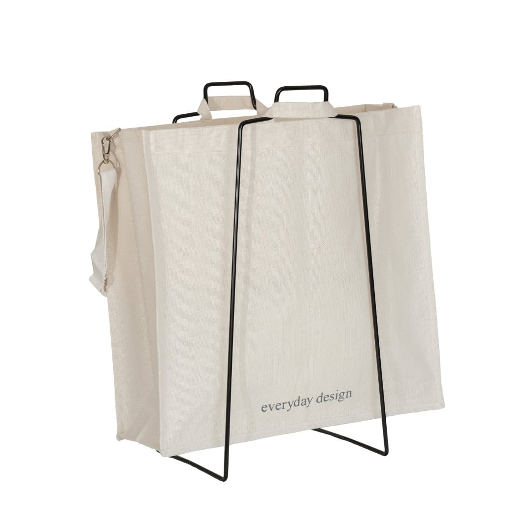 TURKU XL-Halter mit Extrabreite TURKU XL-Jutetasche