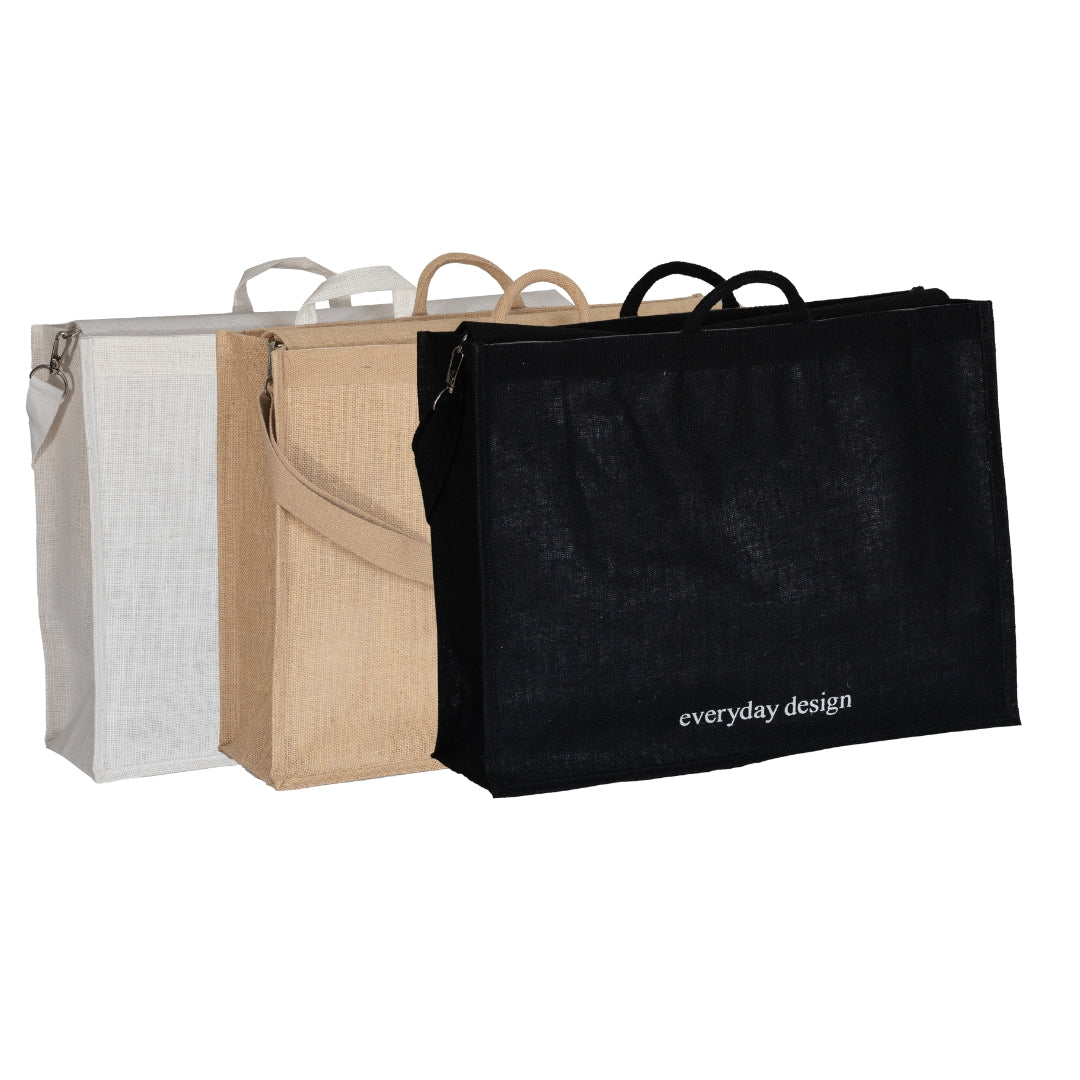 HELSINKI-Jutetasche Produktset (3 Stk)