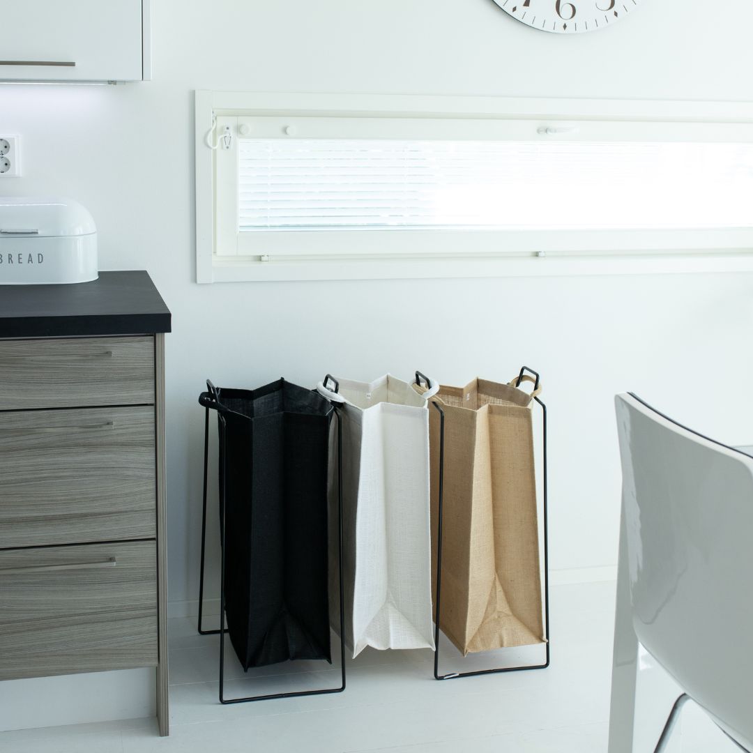 TURKU XL-halter sortiersystem schwarz