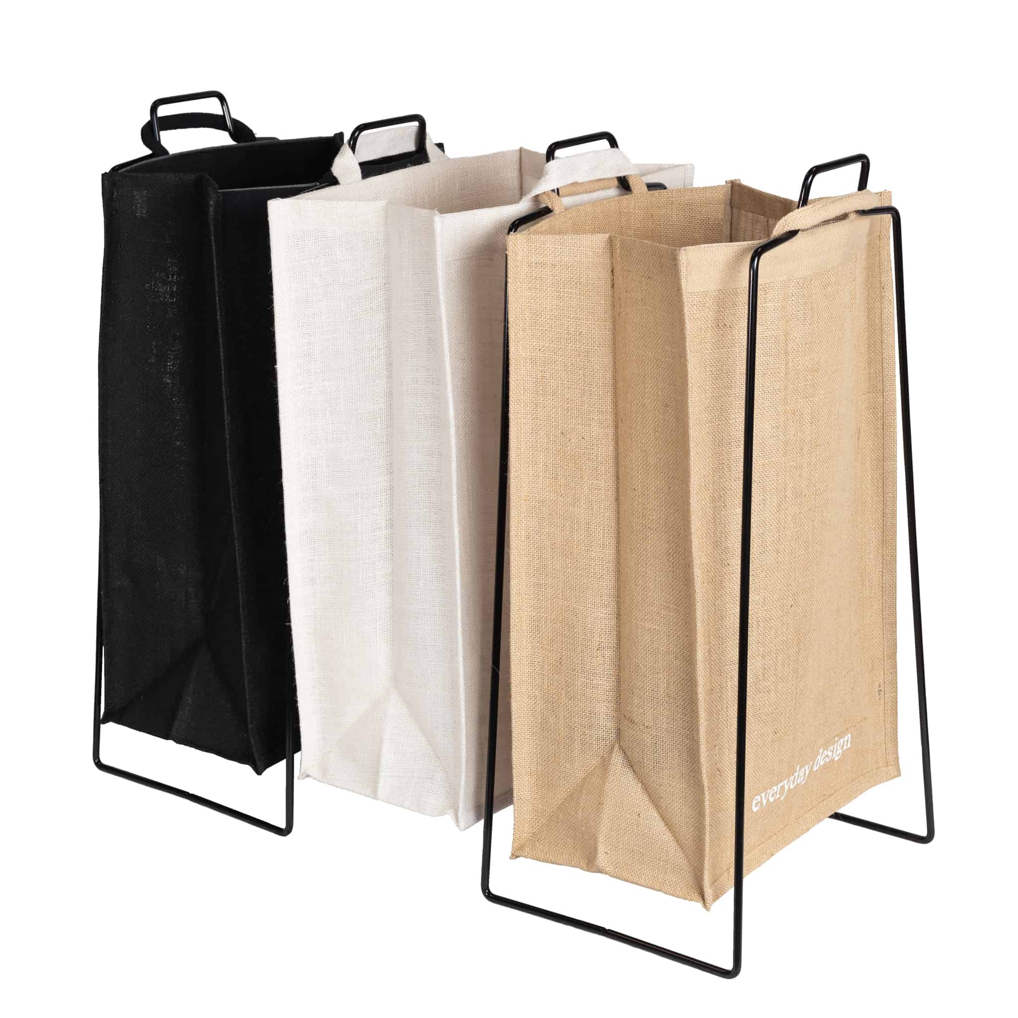 TURKU XL-halter sortiersystem schwarz