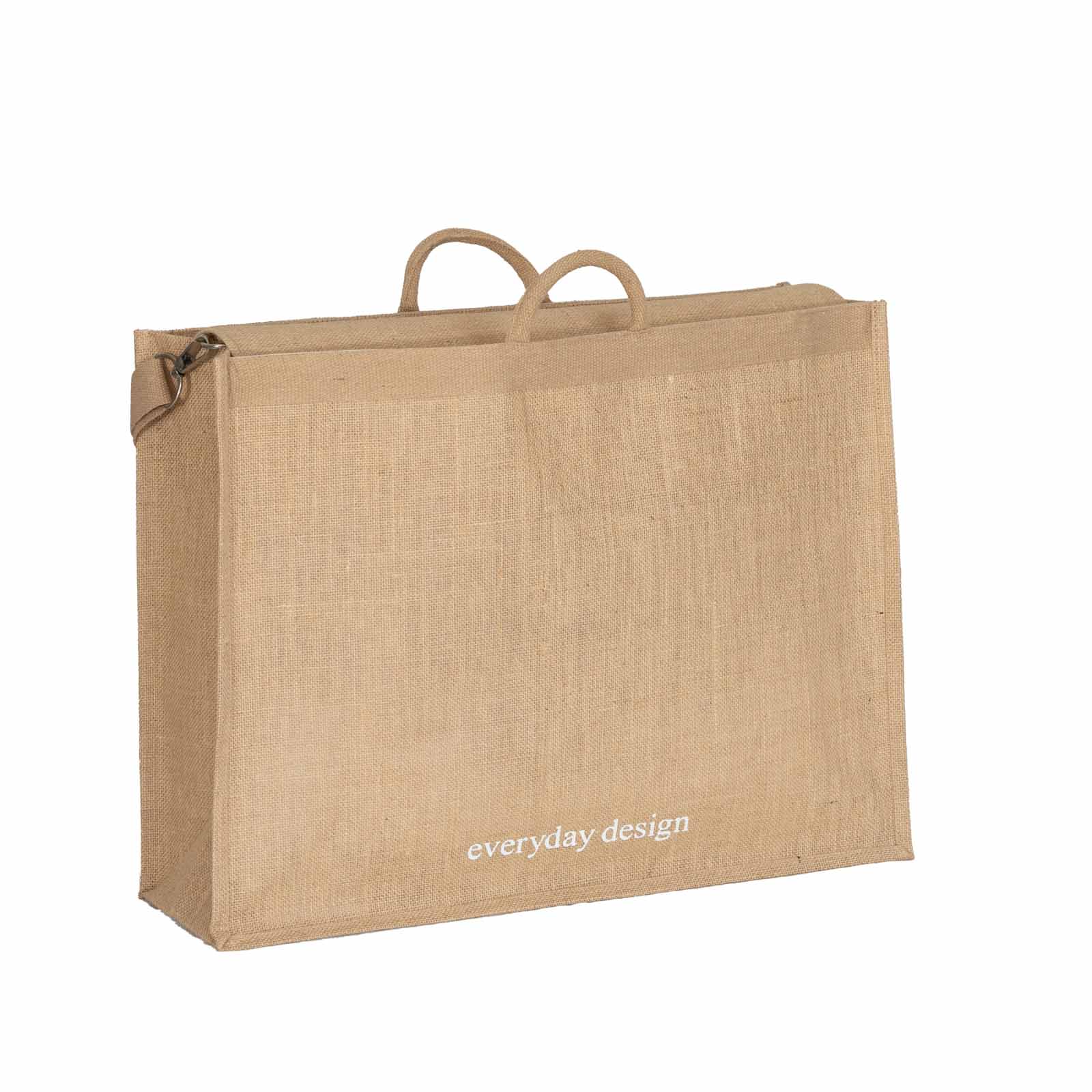 Extrabreite HELSINKI-Jutetasche