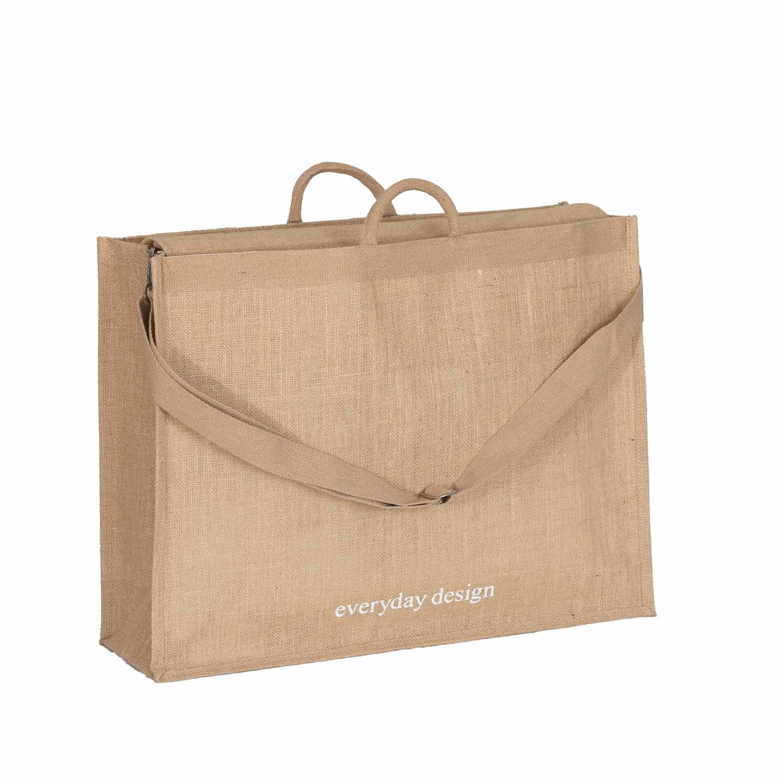 Extrabreite HELSINKI-Jutetasche