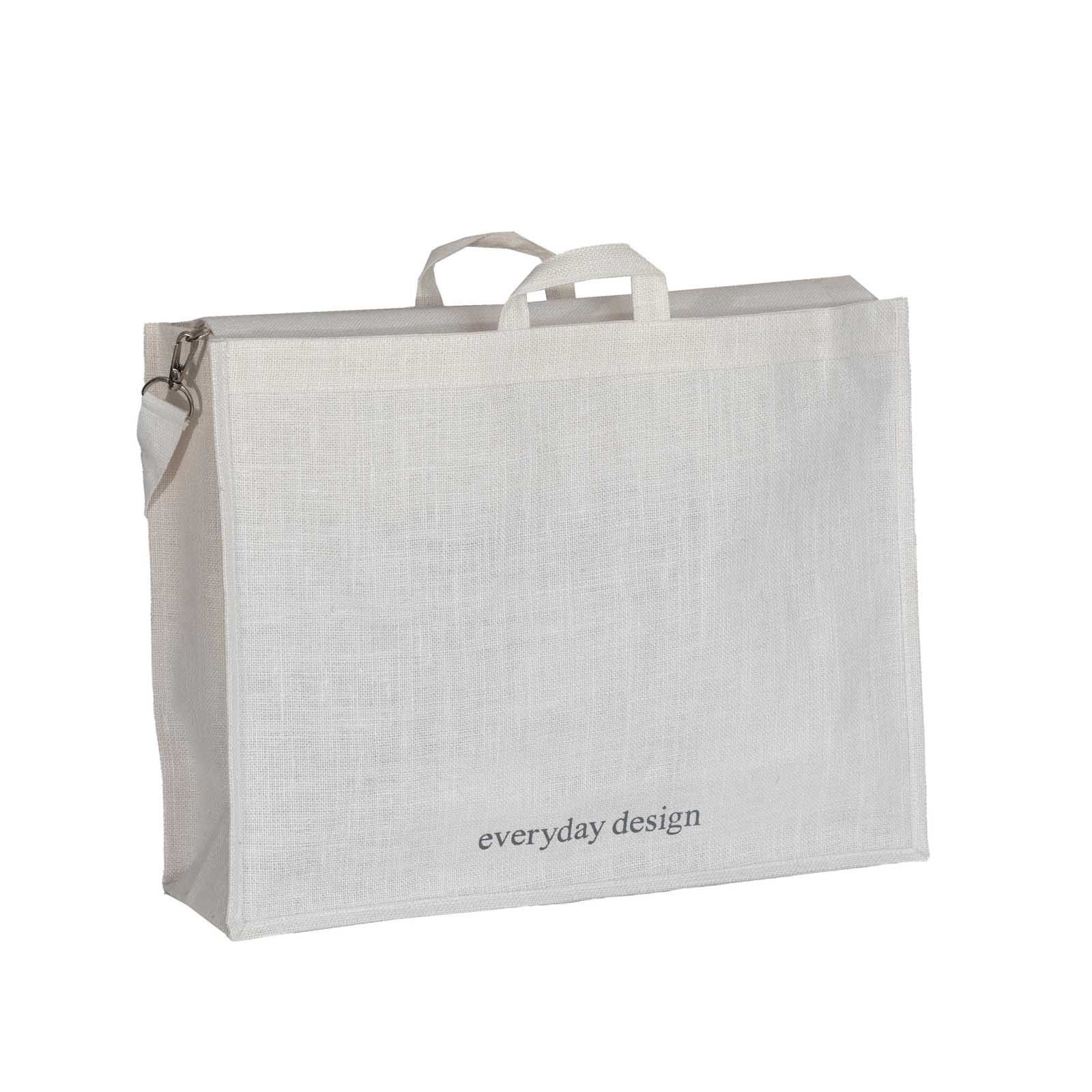 Extrabreite HELSINKI-Jutetasche