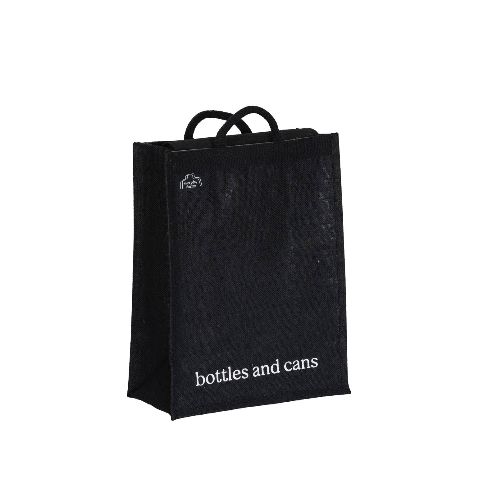 HELSINKI-Jutetasche mit Recycling-Text