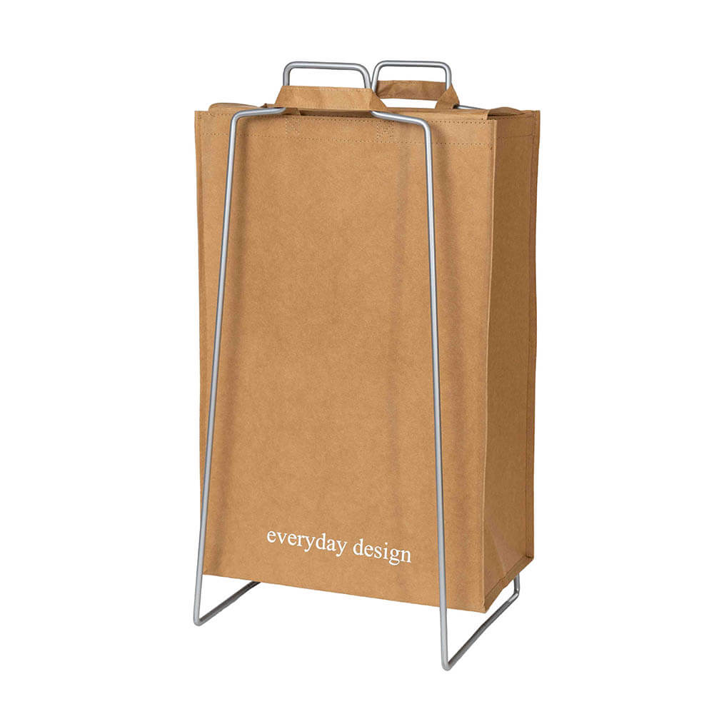 TURKU XL Halter silber und eine waschbare Papiertasche