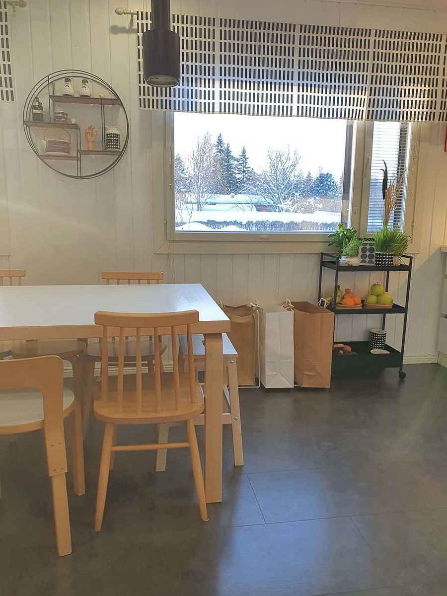 HELSINKI-Papiertütenhalter weiß