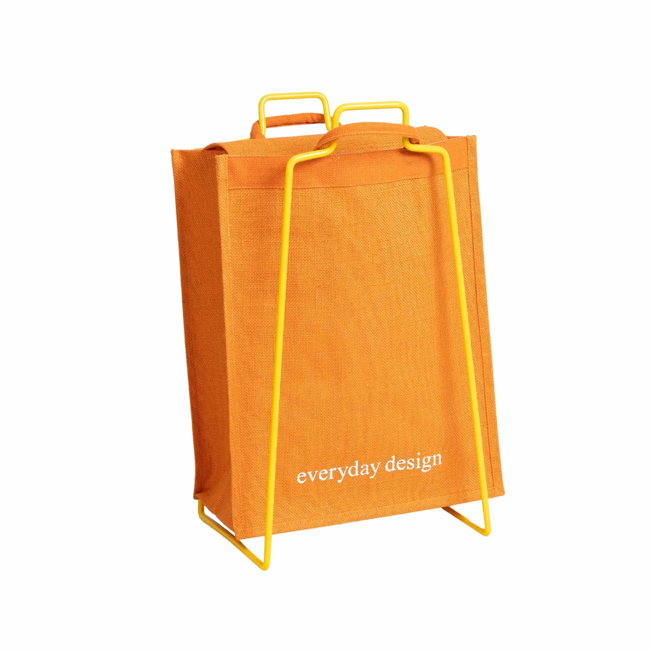 HELSINKI-halter gelb mit Jutetasche