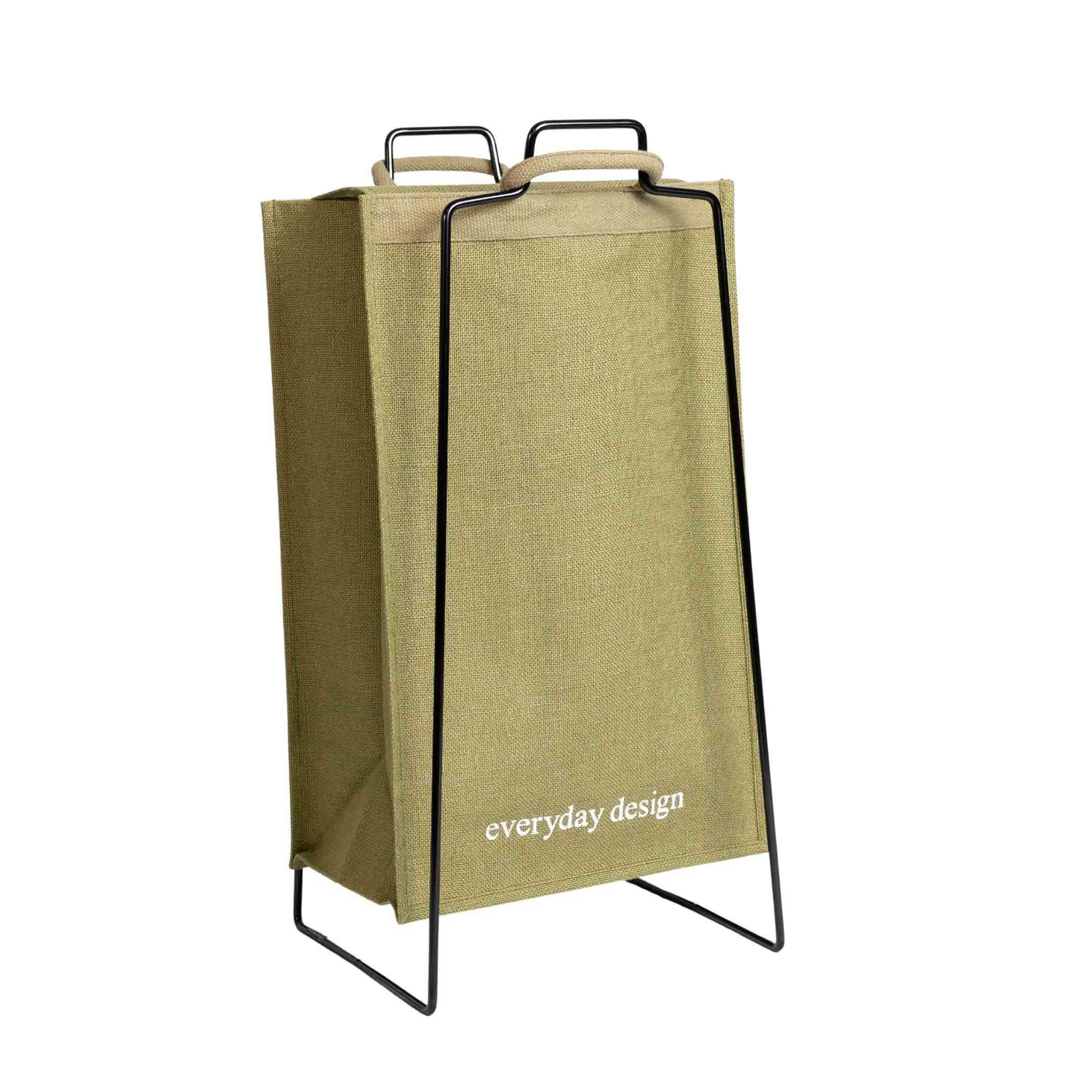 TURKU XL - Recyclinghalter Schwarz + XL-Tasche