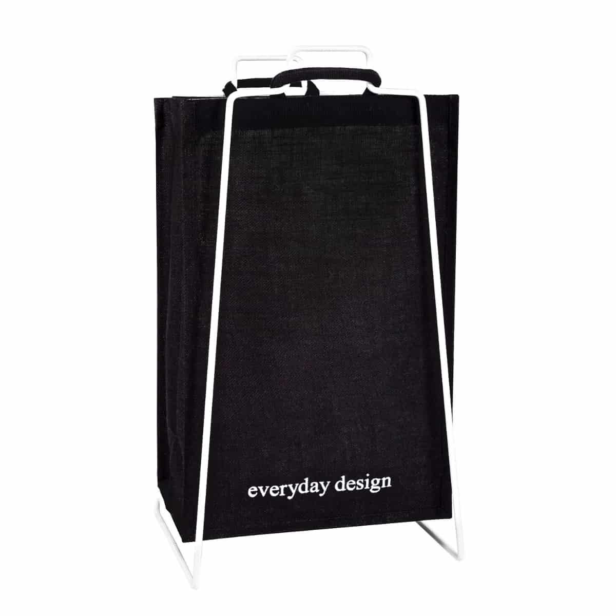 TURKU XL - Recyclinghalter Weiß + XL-Tasche
