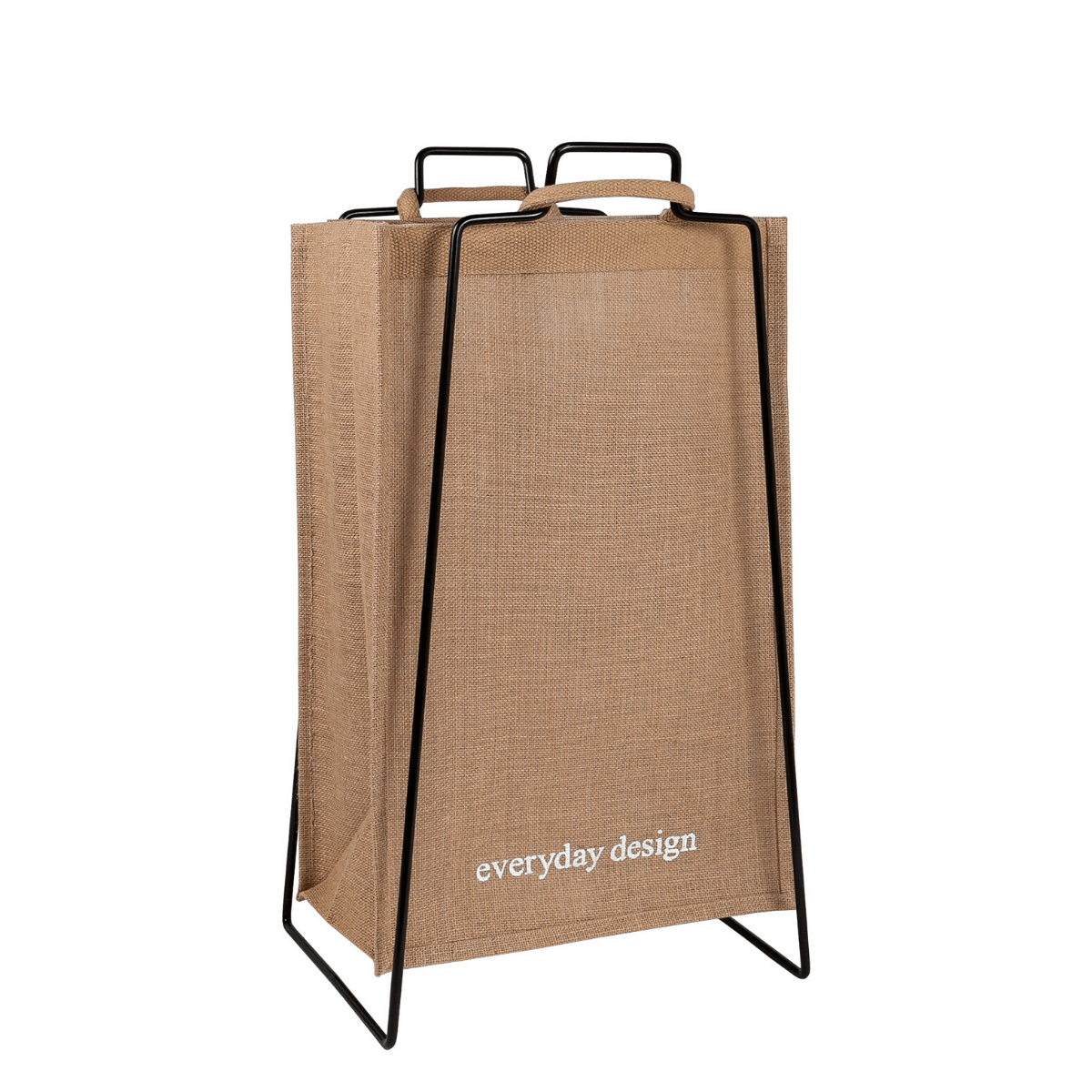 TURKU XL - Recyclinghalter Schwarz + XL-Tasche