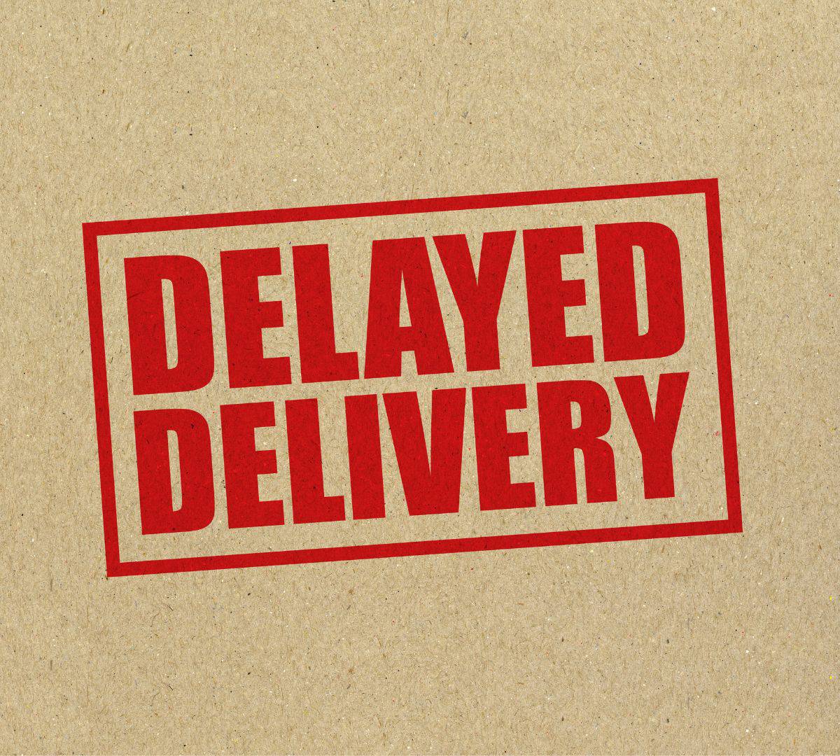 Verspätungen bei den Versandzeiten vom 13. bis 19. Juli 2024