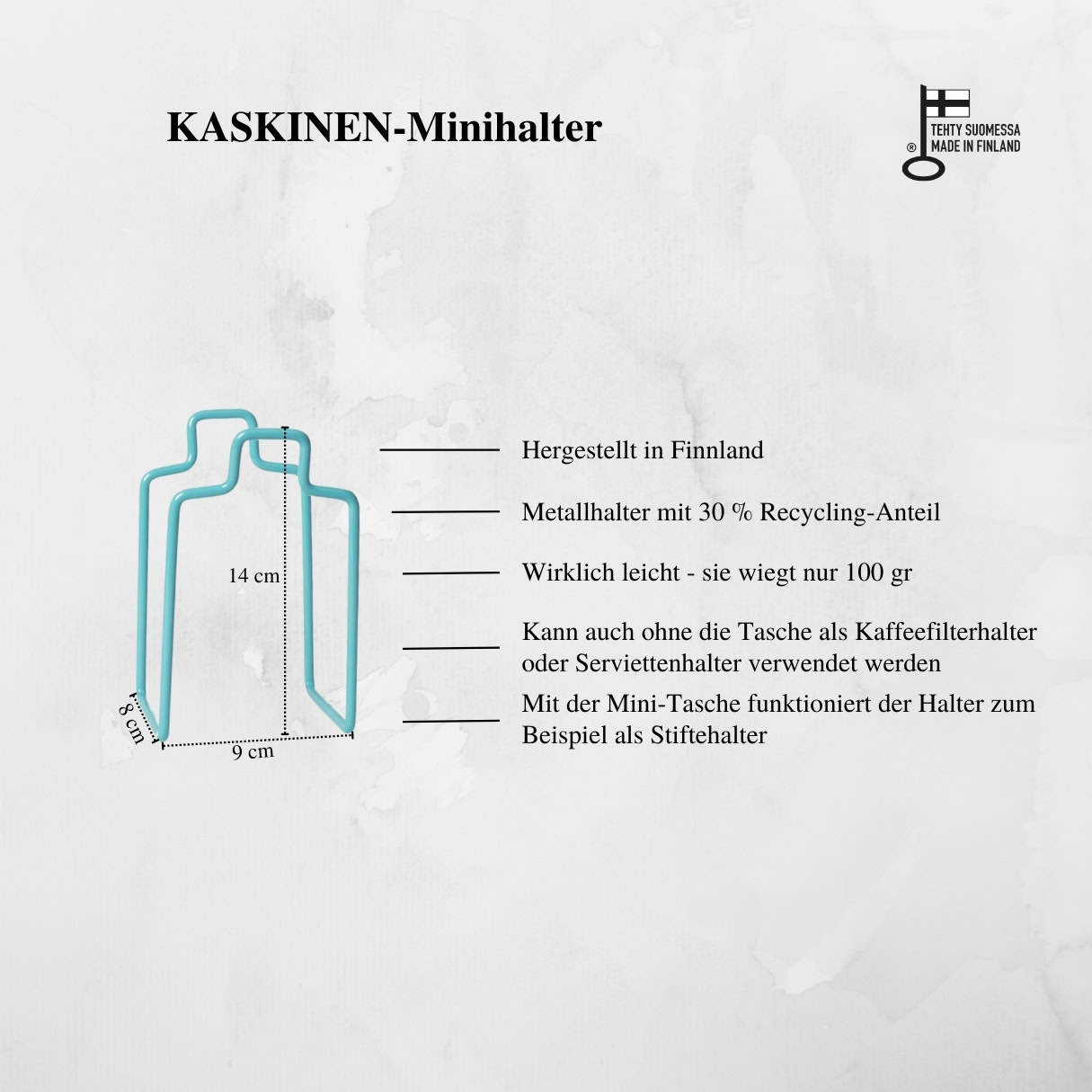 KASKINEN -Minihalter