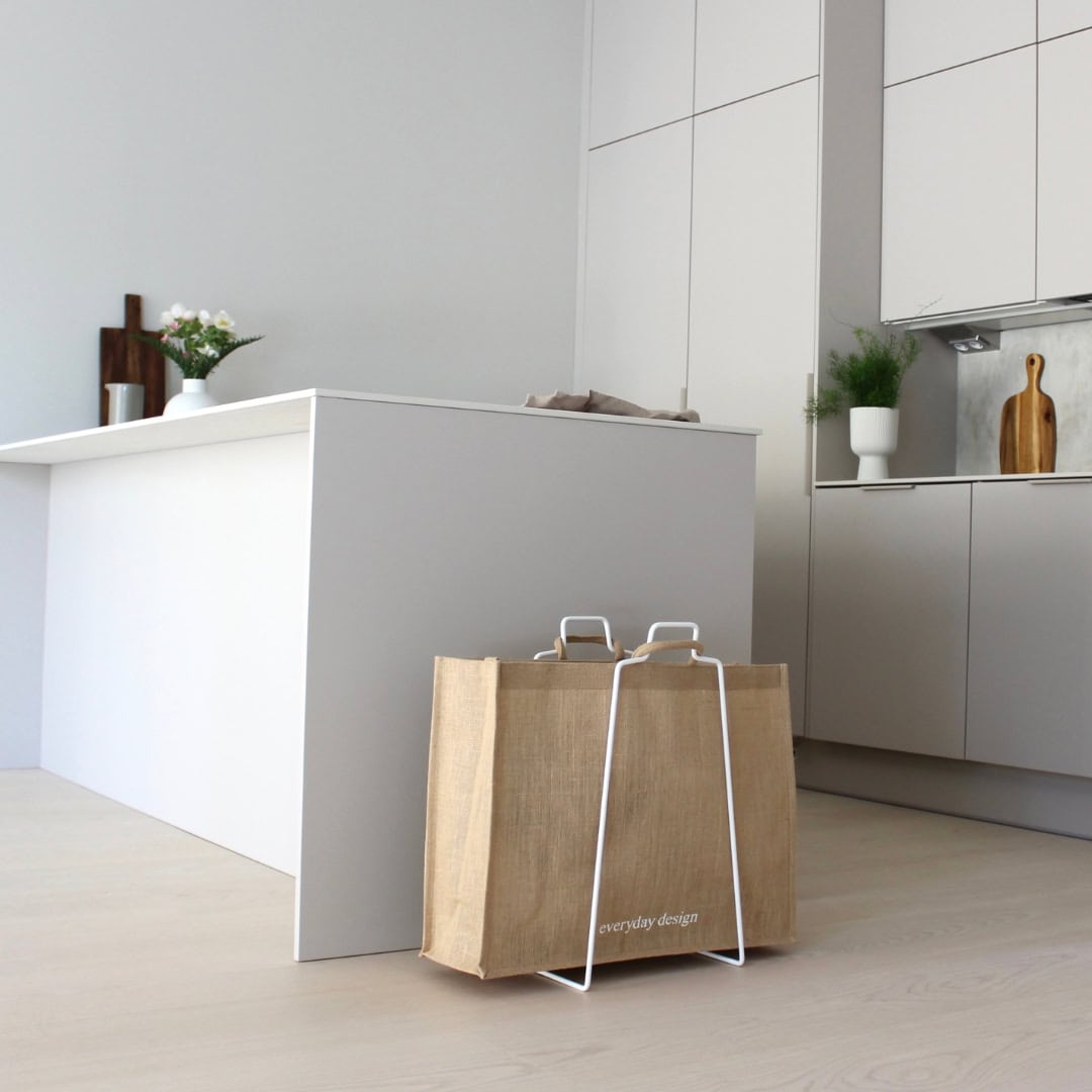 HELSINKI-Halter mit Extrabreite HELSINKI-Jutetasche