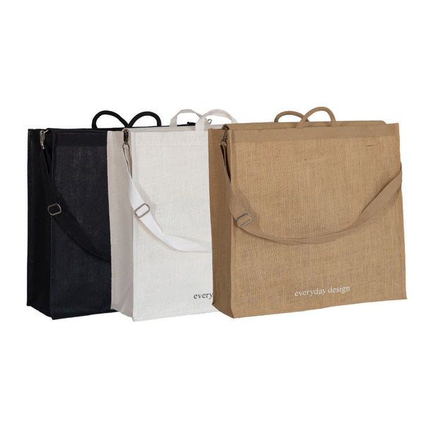 TURKU XL -Jutetasche extrabreite Produktset (3 Stk)