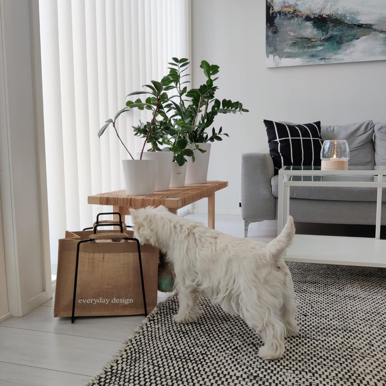 LAHTI-Halter + LAHTI -jutetasche