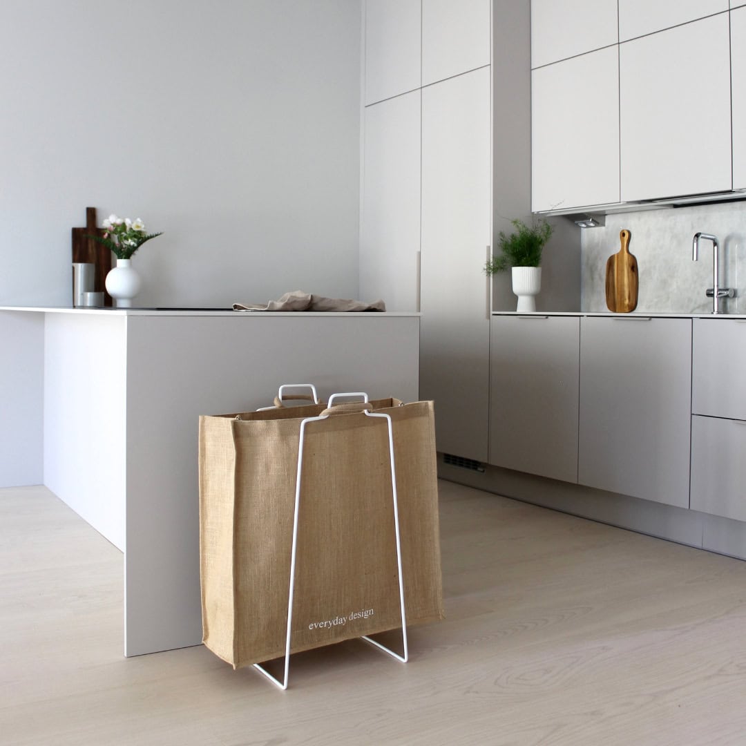 TURKU XL-Halter mit Extrabreite TURKU XL-Jutetasche