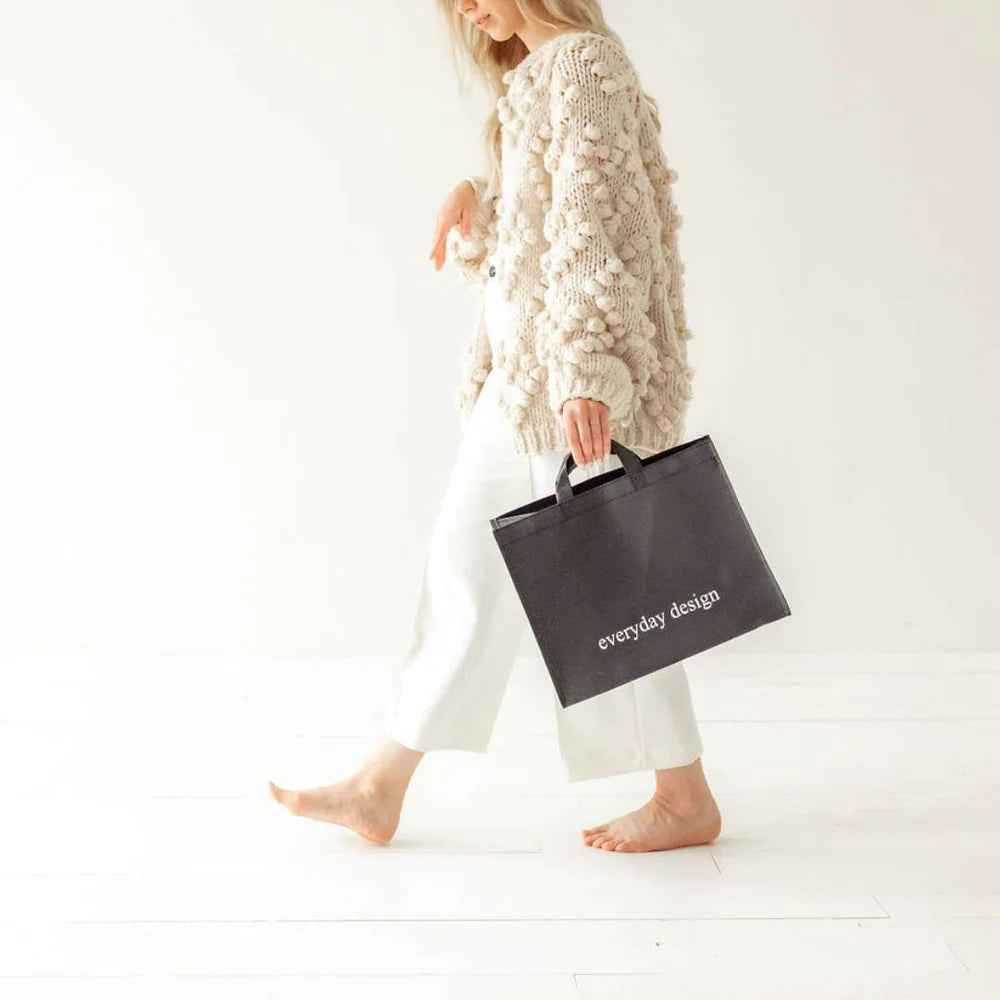 LAHTI-Halter und eine waschbare Papiertasche
