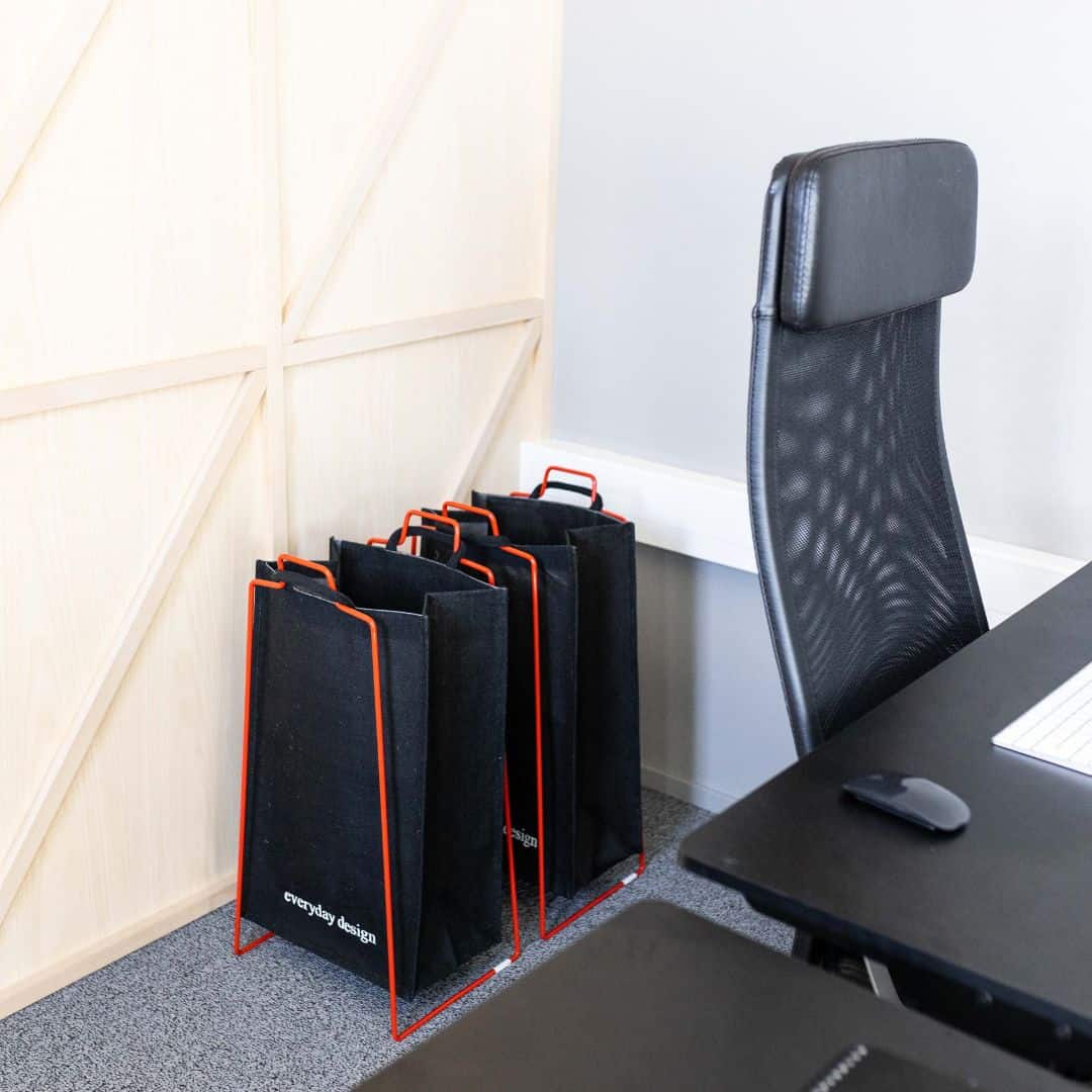 TURKU XL-Halter rot + TURKU XL-Tasche
