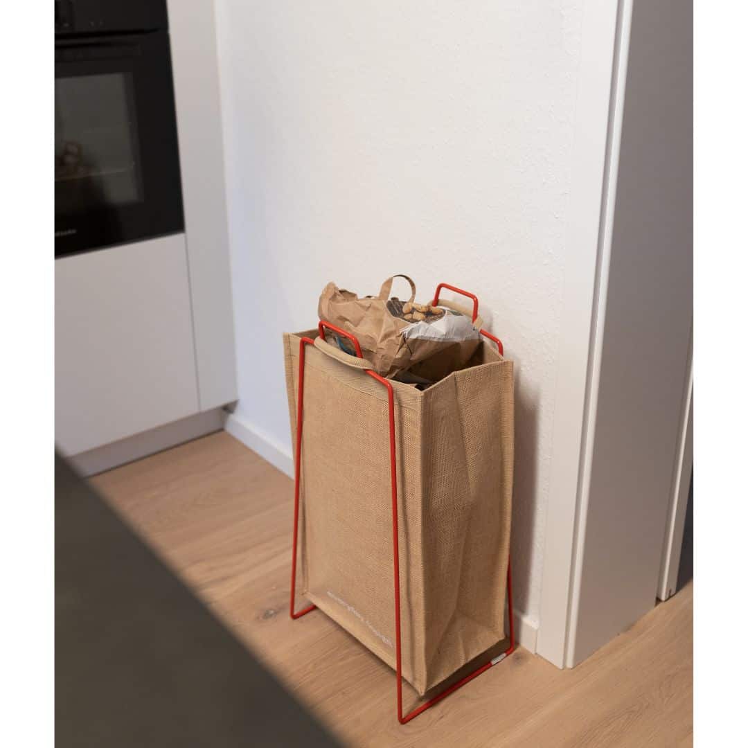 TURKU XL-Halter rot + TURKU XL-Tasche