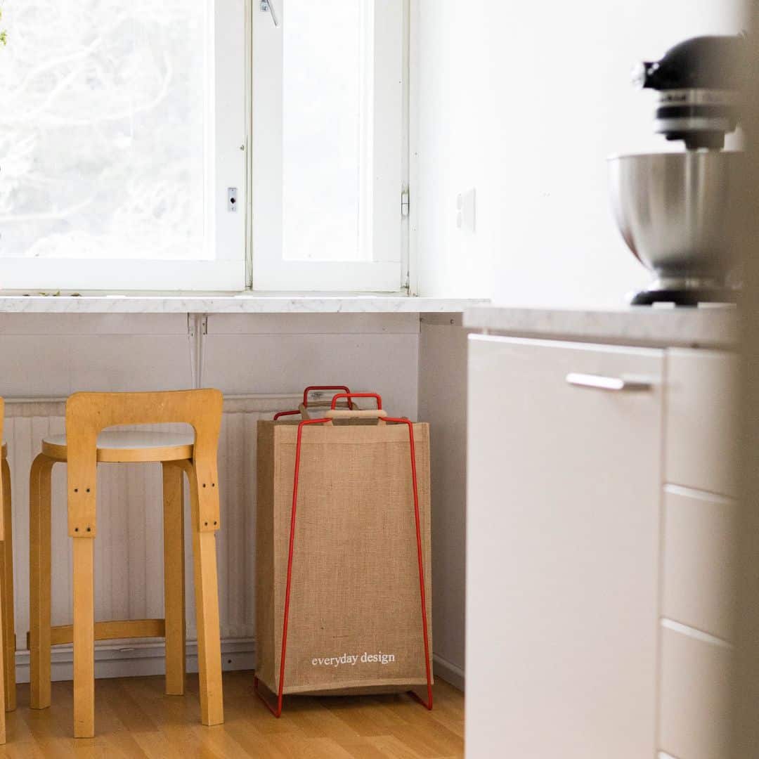 TURKU XL-Halter rot + TURKU XL-Tasche