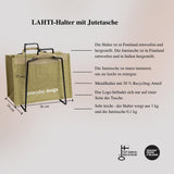 LAHTI-Halter + LAHTI -jutetasche