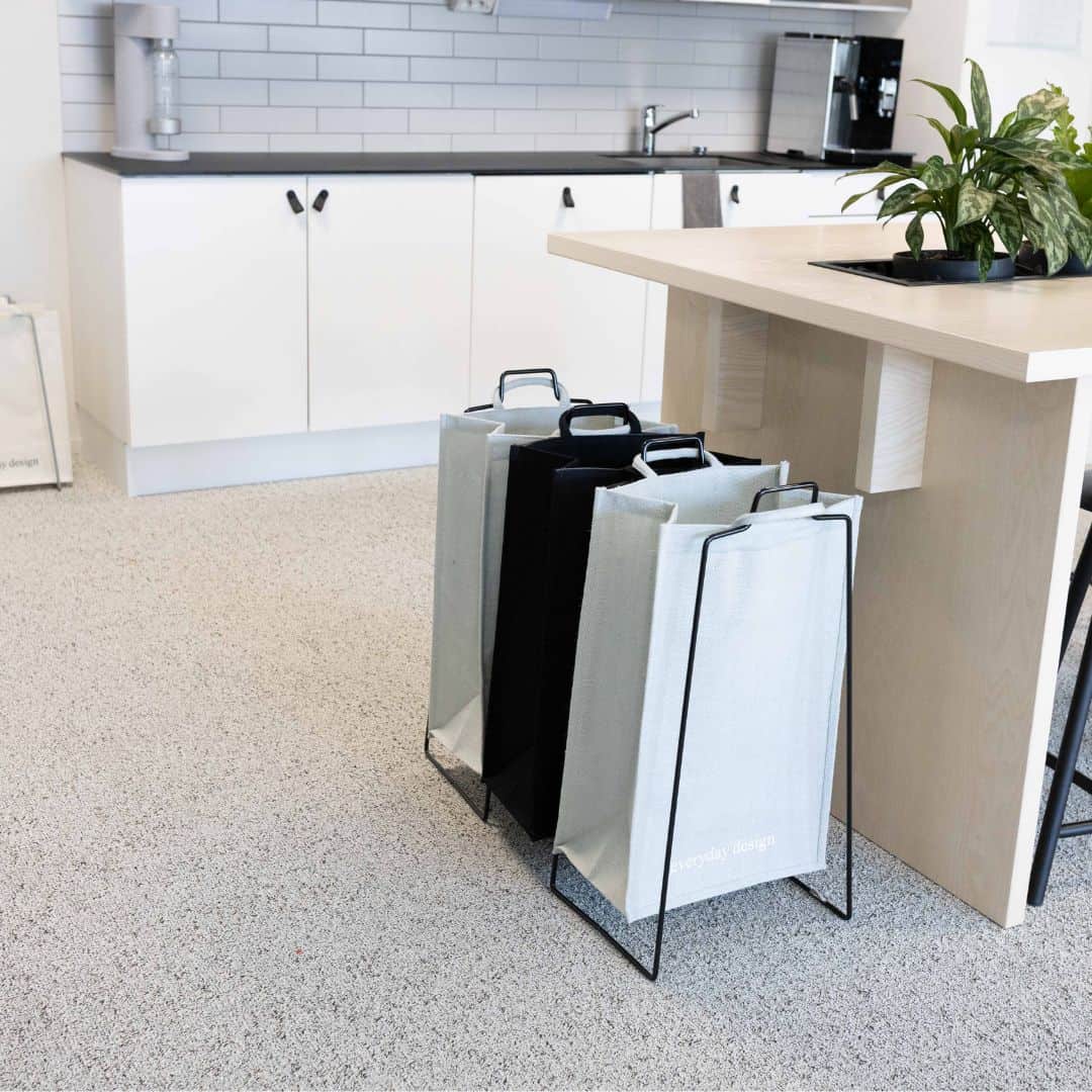 TURKU XL-halter sortiersystem schwarz