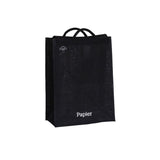 HELSINKI-Jutetasche mit Recycling-Text