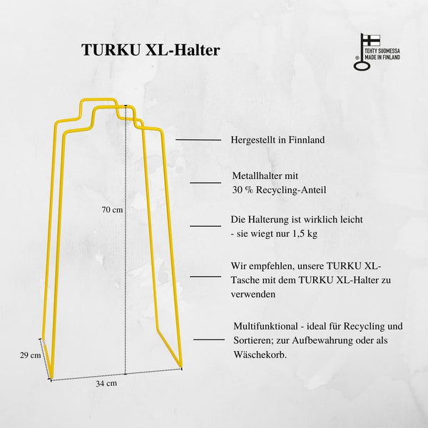 TURKU XL-Halter ﻿gelb