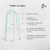 TURKU XL-Halter türkis