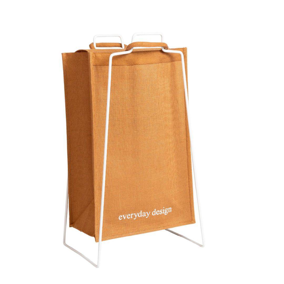 TURKU XL - Recyclinghalter ﻿Weiß + XL-Tasche