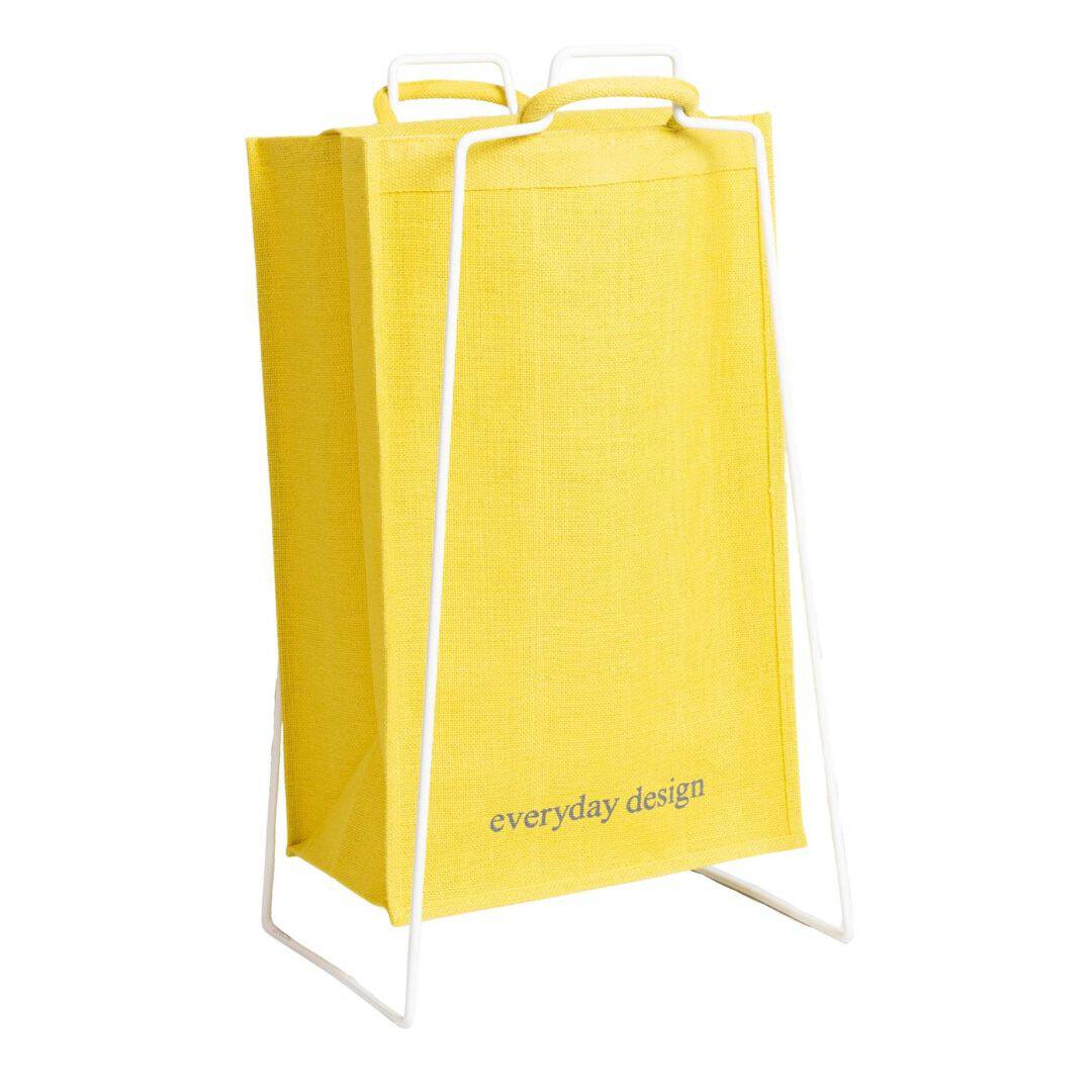 TURKU XL - Recyclinghalter ﻿Weiß + XL-Tasche