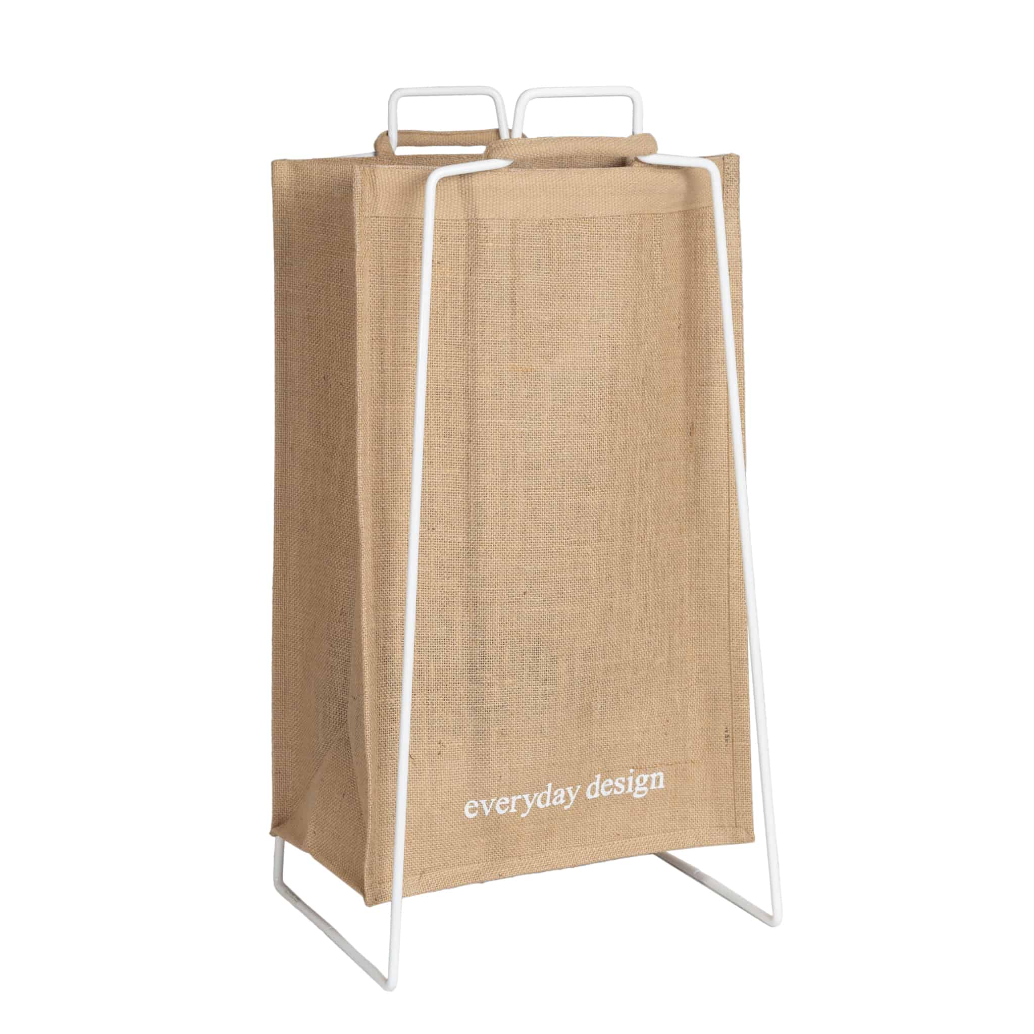 TURKU XL - Recyclinghalter ﻿Weiß + XL-Tasche