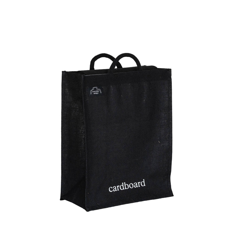 HELSINKI-Jutetasche mit Recycling-Text