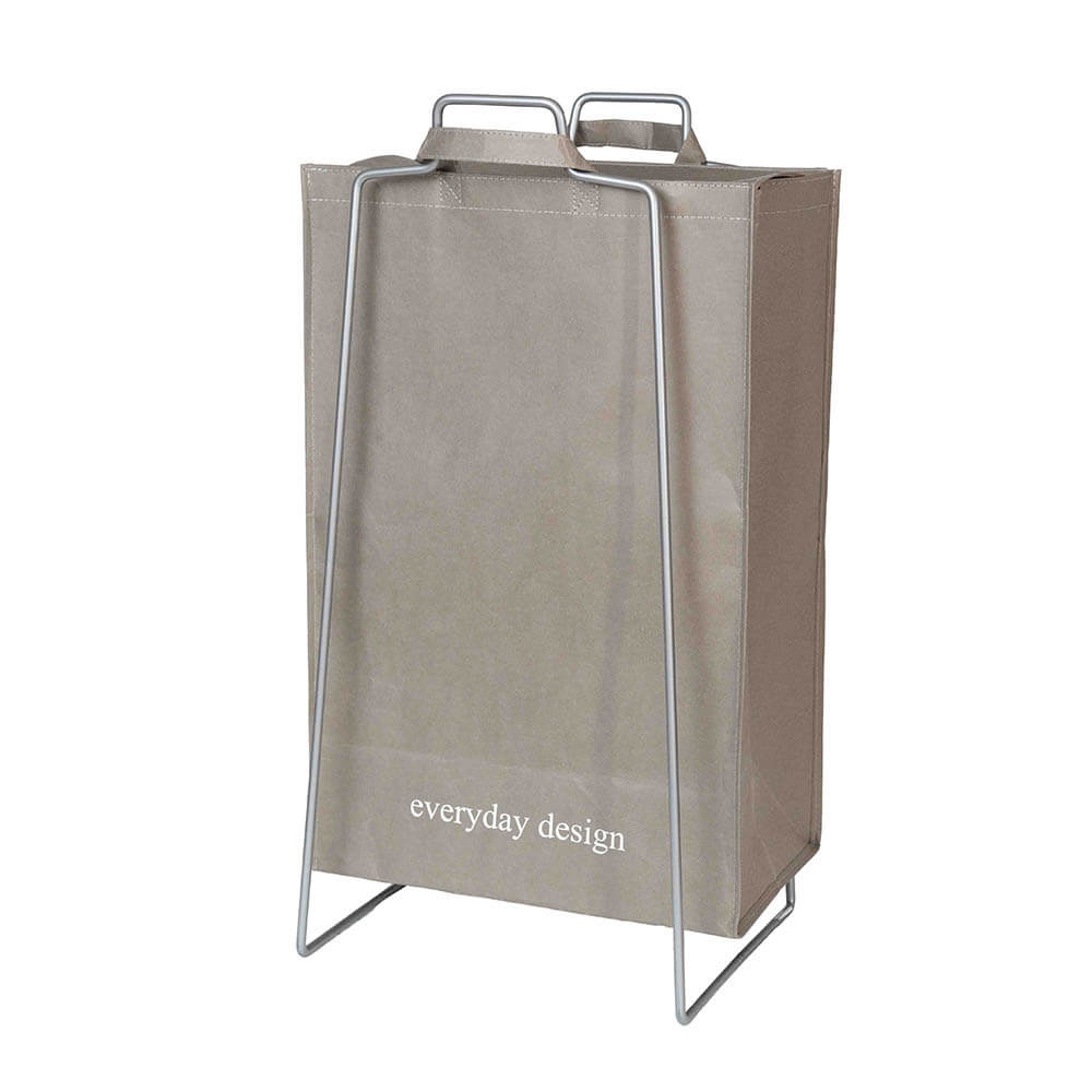 TURKU XL Halter silber und eine waschbare Papiertasche