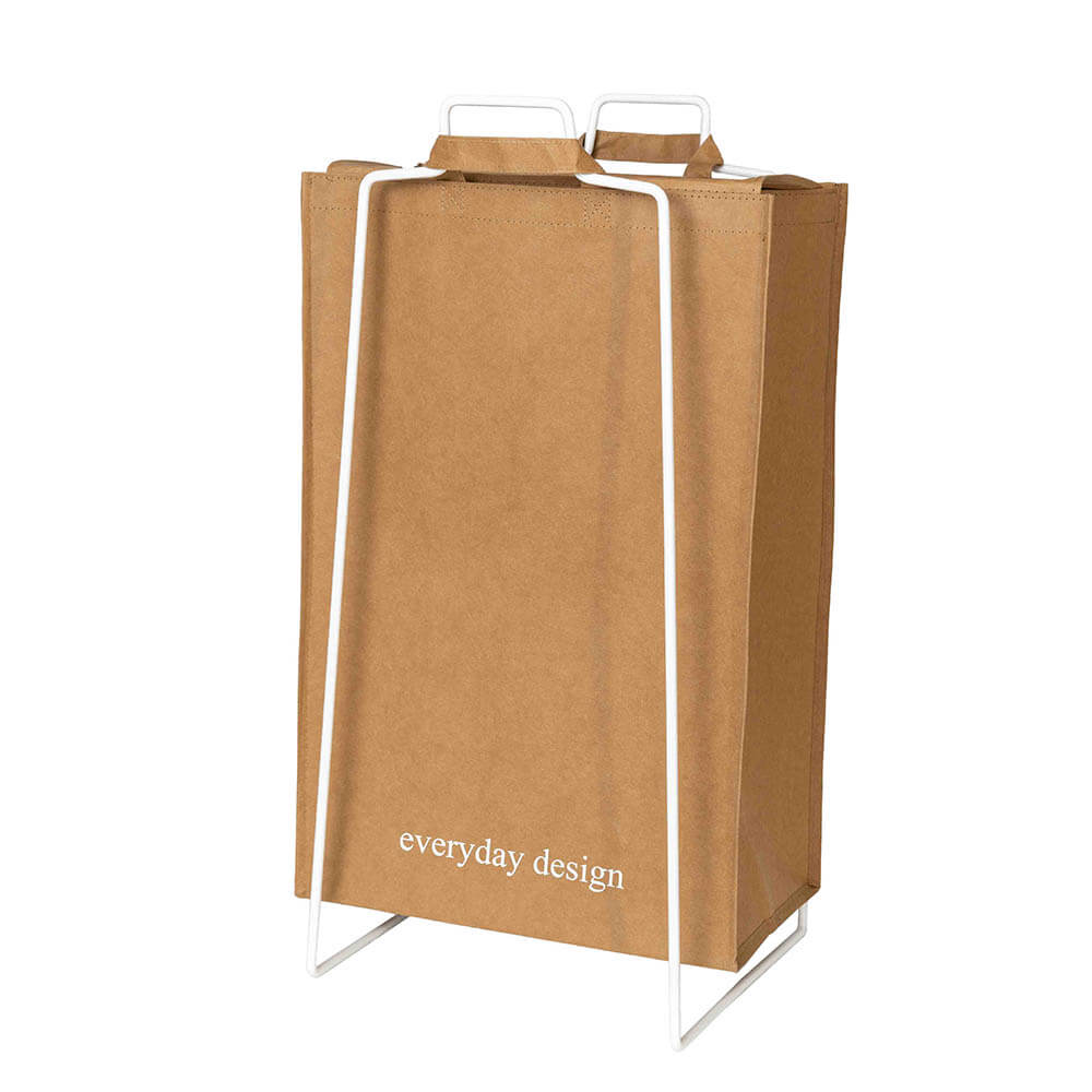 TURKU XL Halter ﻿weiß und eine waschbare Papiertasche