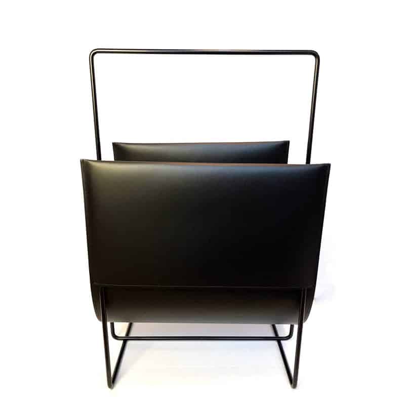 ESPOO-Magazinhalter schwarz