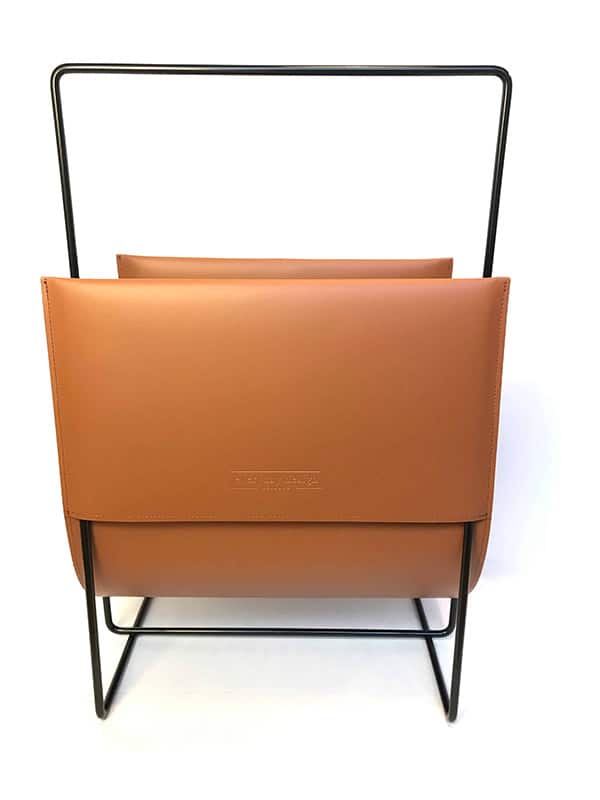 ESPOO-Magazinhalter braun