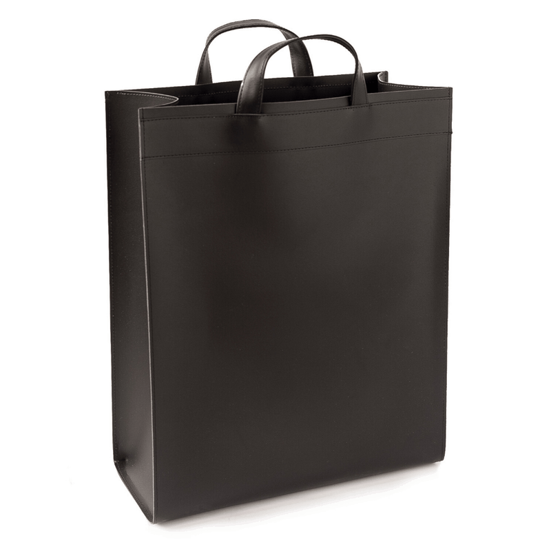 VAASA-Tasche aus Recyclingleder schwarz