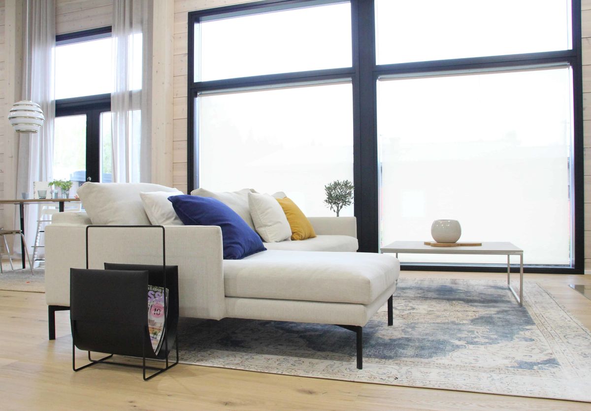 ESPOO-Magazinhalter schwarz