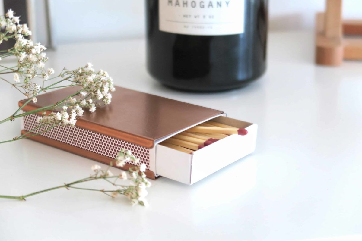 EVERYDAY DESIGN-Streichholzschachtel mit Hülle