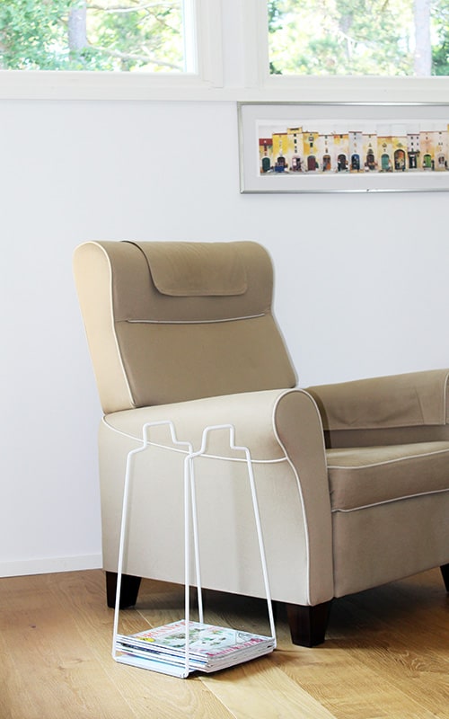 Zubehör für den HELSINKI-Halter - einsetzbare Bodenplatte