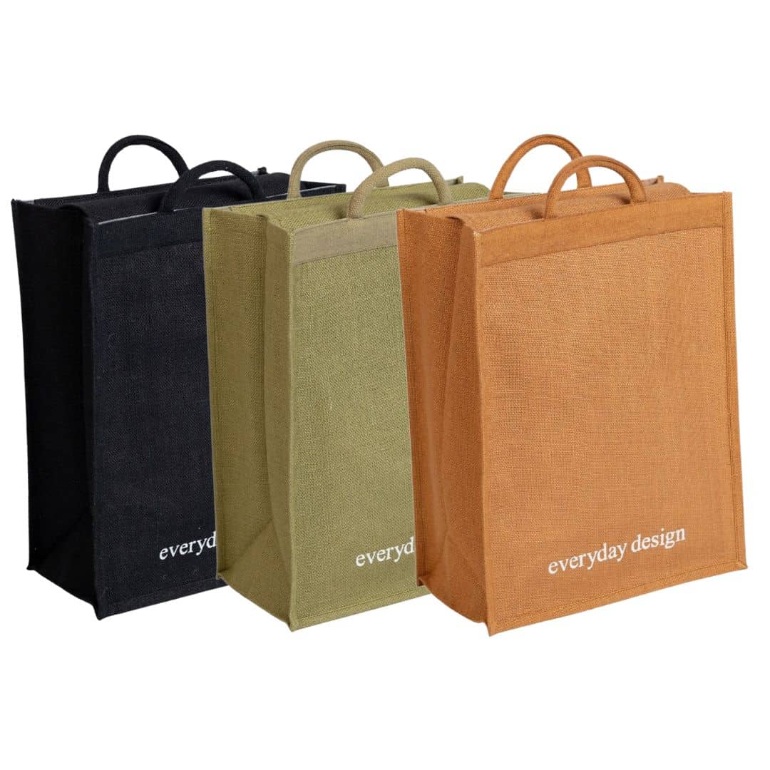 HELSINKI-Jutetasche Produktset (3 Stk)