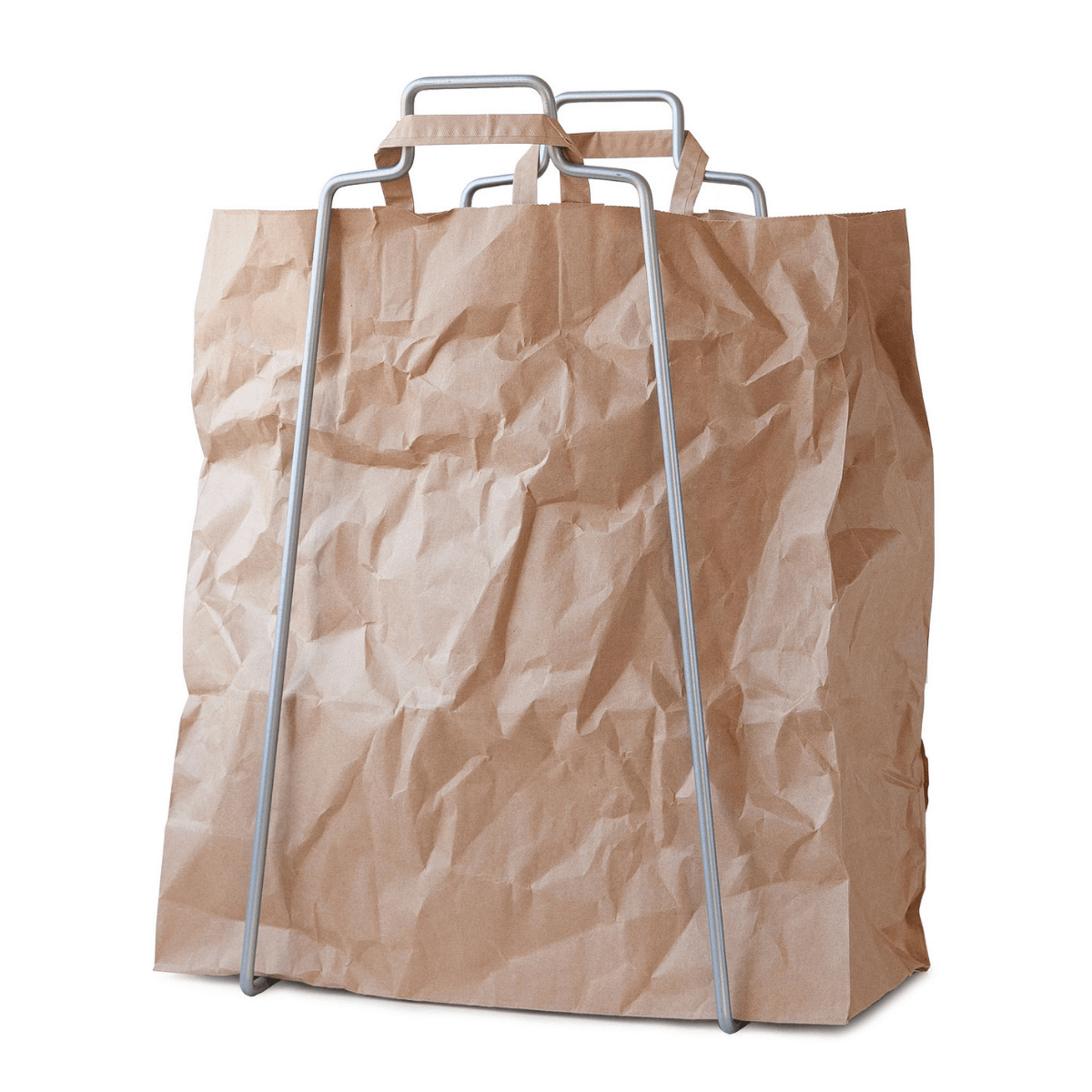 HELSINKI-Papiertütenhalter silber﻿