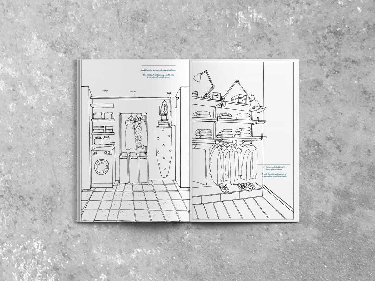 LOFT-Malbuch für Interieur-Enthusiasten