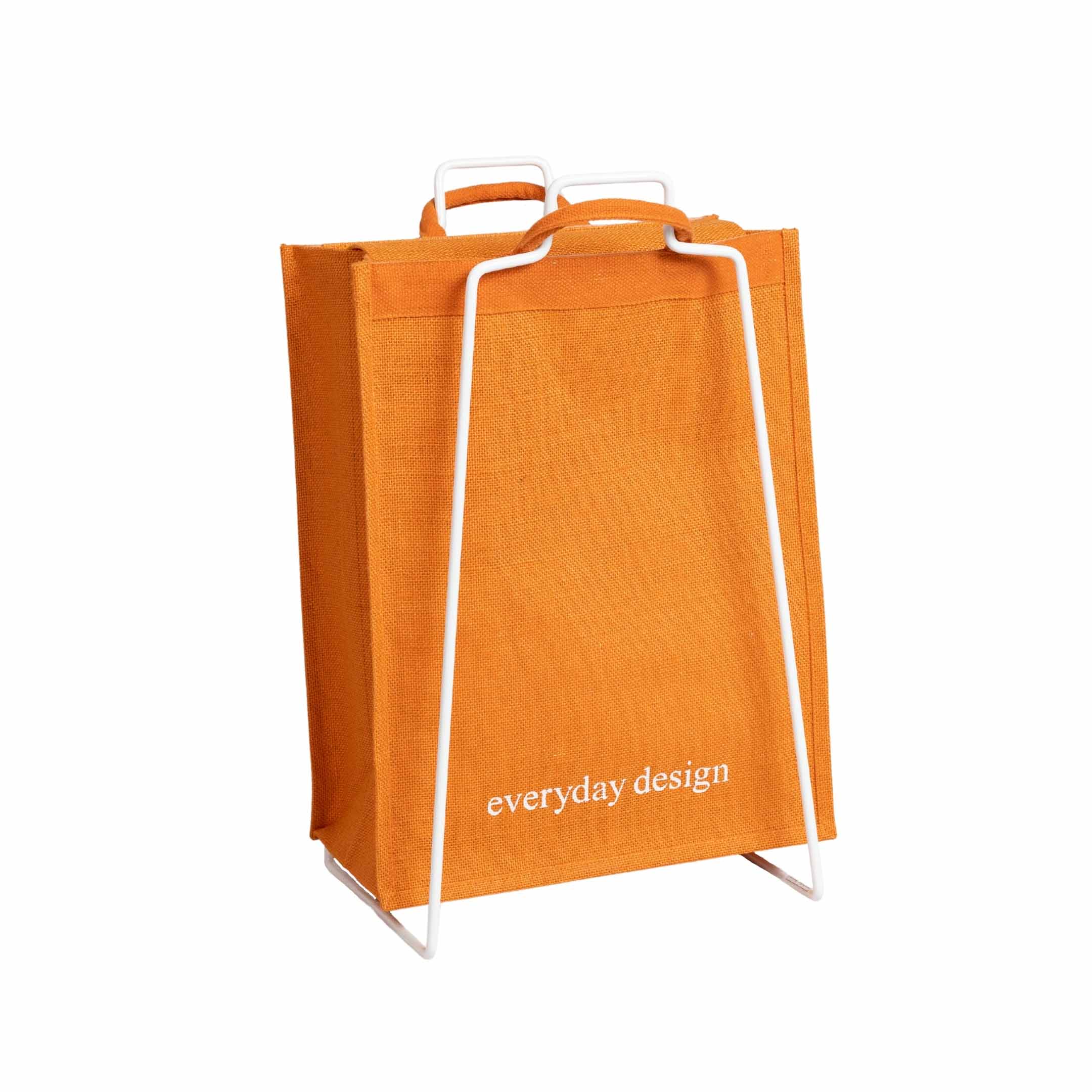 HELSINKI-Halter Weiß mit Jutetasche