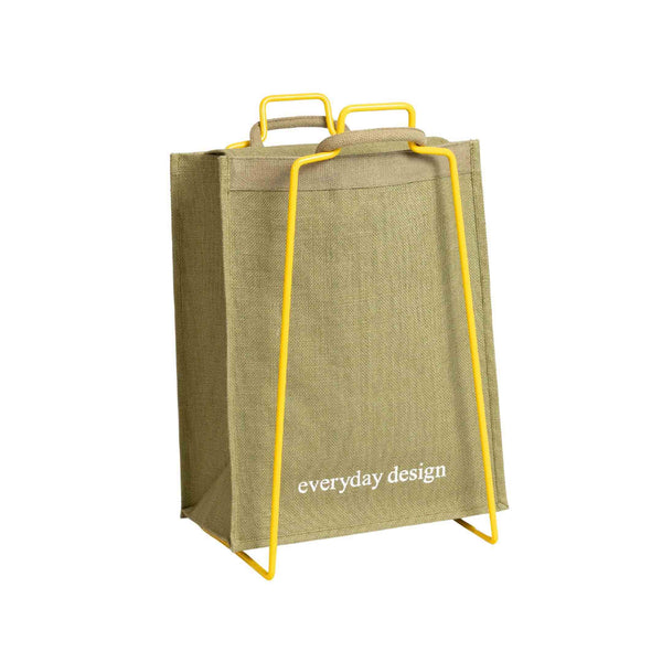 HELSINKI-halter gelb mit Jutetasche